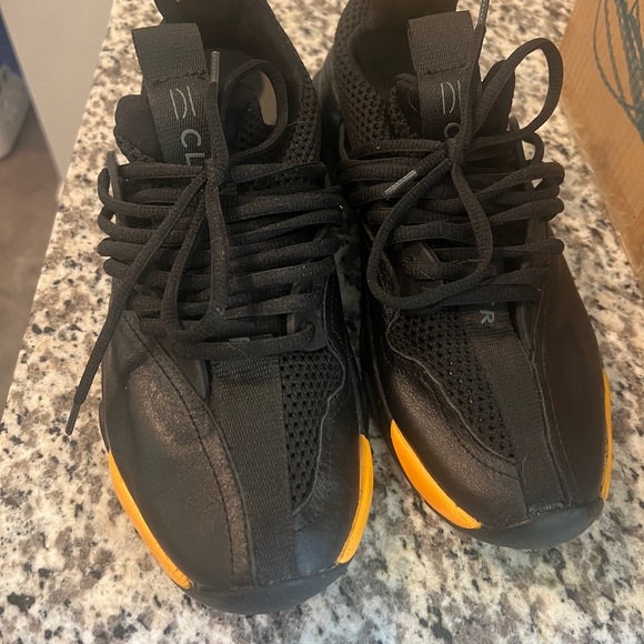 Black and Yellow Clearweather shoes. Only tried on. Brand new with box. - Picture 3 of 7